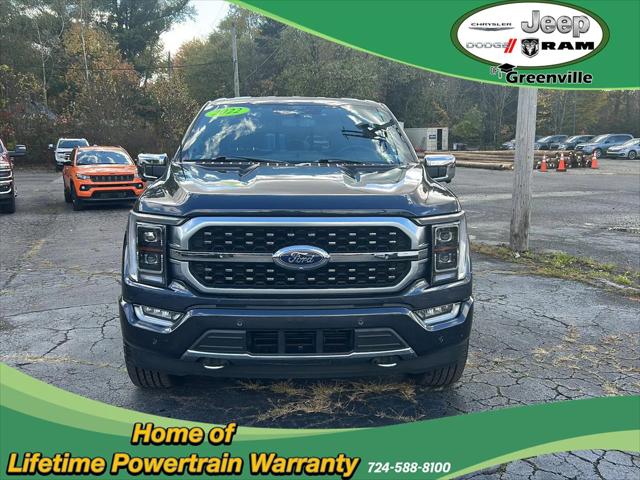2022 Ford F-150 Platinum 2022 Ford F-150 Platinum