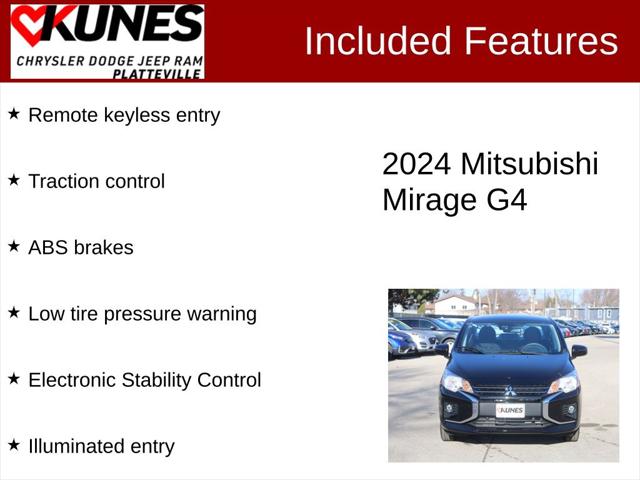 2024 Mitsubishi Mirage G4 ES