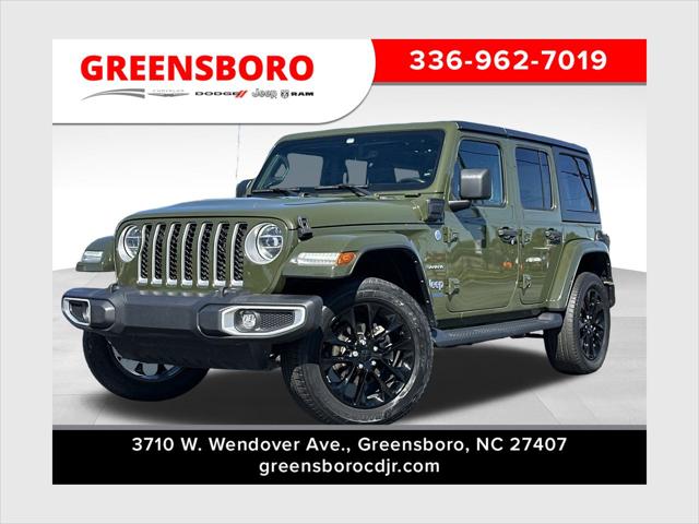 2021 Jeep Wrangler 4xe Unlimited Sahara 4x4 2021 Jeep Wrangler 4xe Unlimited Sahara 4x4