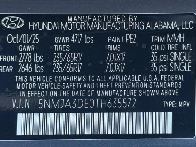 2026 Hyundai Tucson SE
