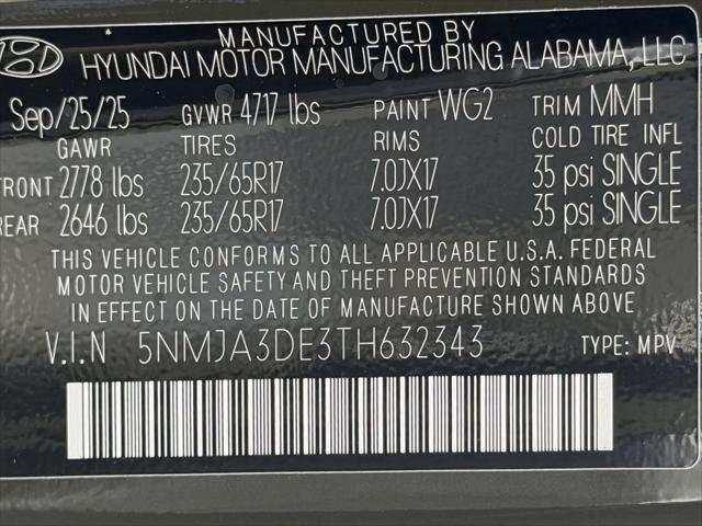 2026 Hyundai Tucson SE