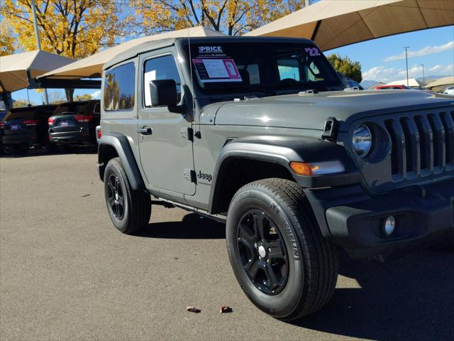 2022 Jeep Wrangler Sport S 4x4 2022 Jeep Wrangler Sport S 4x4