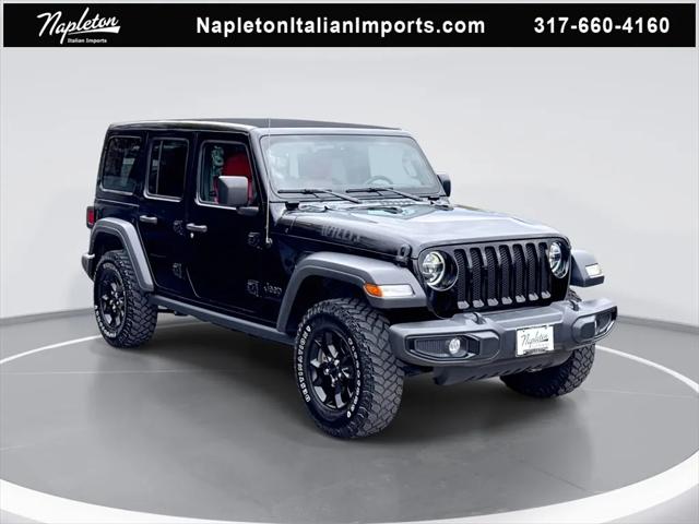 2021 Jeep Wrangler Unlimited Willys 4x4 2021 Jeep Wrangler Unlimited Willys 4x4