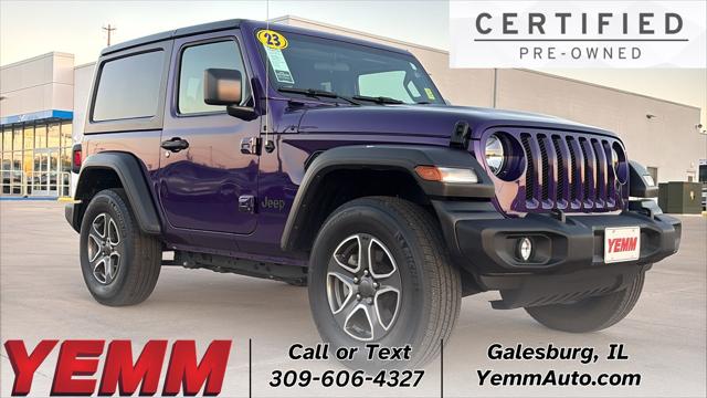2023 Jeep Wrangler 2-Door Sport S 4x4 2023 Jeep Wrangler 2-Door Sport S 4x4