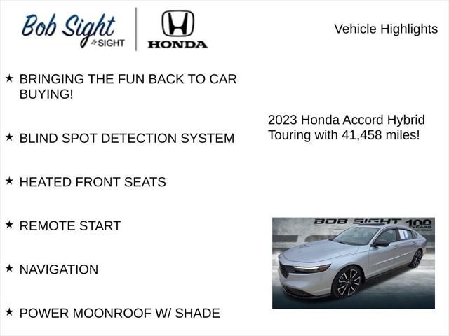2023 Honda Accord Hybrid Touring 2023 Honda Accord Hybrid Touring