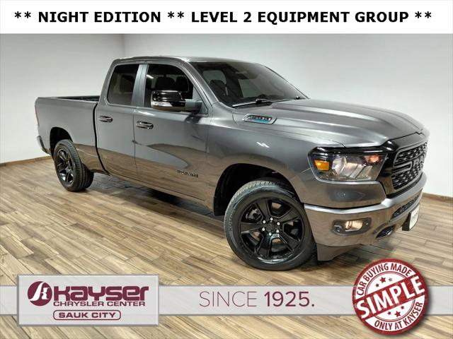 2022 RAM 1500 Big Horn Quad Cab 4x4 64 Box 2022 RAM 1500 Big Horn Quad Cab 4x4 64 Box