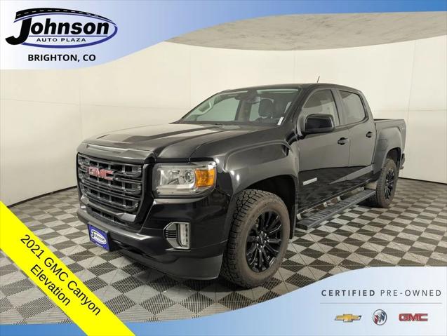2021 GMC Canyon 4WD Crew Cab Short Box Elevation 2021 GMC Canyon 4WD Crew Cab Short Box Elevation