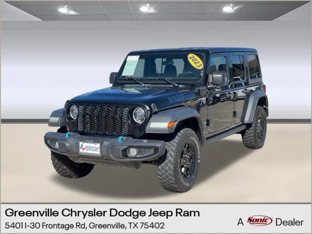 2023 Jeep Wrangler 4xe 4x4 2023 Jeep Wrangler 4xe 4x4