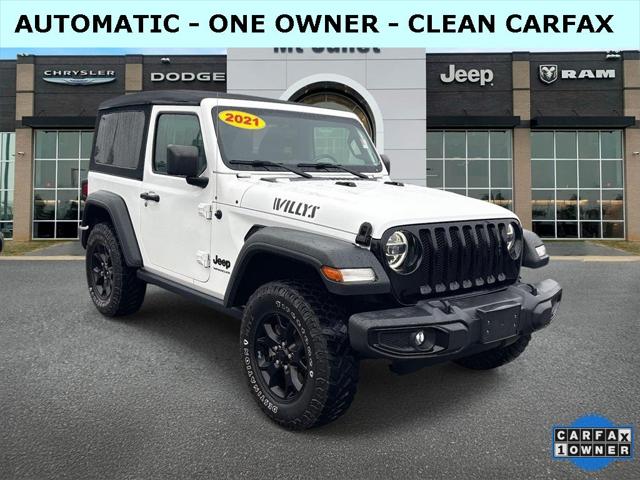 2021 Jeep Wrangler Willys 4X4 2021 Jeep Wrangler Willys 4X4