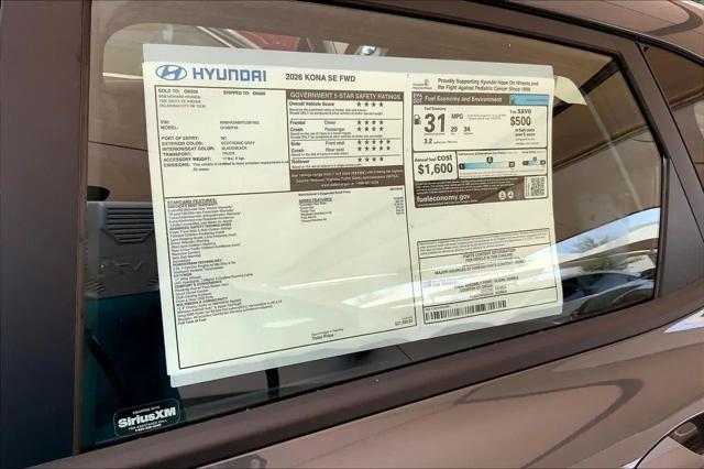 2026 Hyundai Kona SE