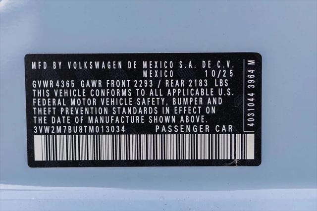 2026 Volkswagen Jetta GLI Autobahn