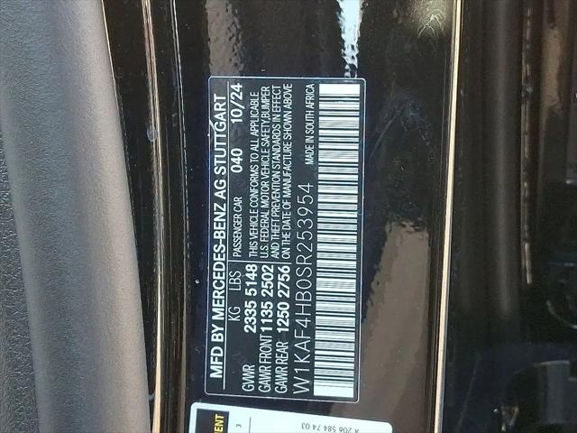 2025 Mercedes-Benz C-CLASS C 300 C 300