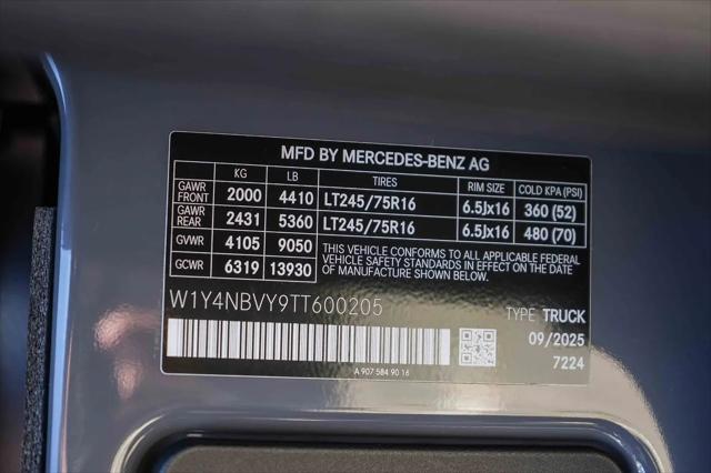 2026 Mercedes-Benz Sprinter 2500 Standard Roof 4-Cyl Diesel HO
