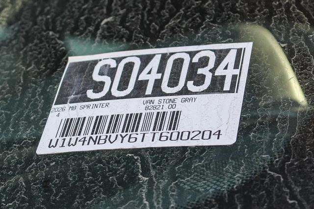 2026 Mercedes-Benz Sprinter 2500 Standard Roof 4-Cyl Diesel HO
