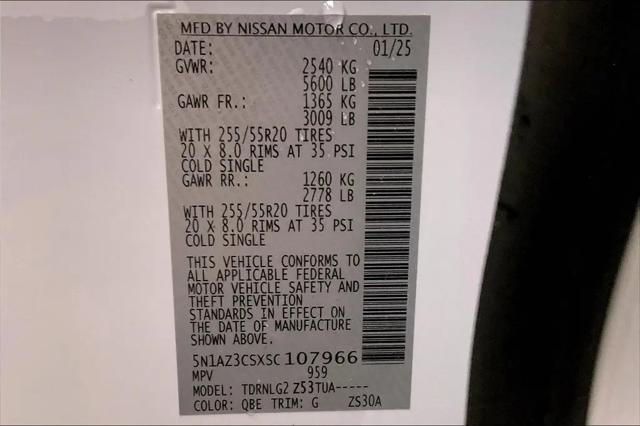 2025 Nissan Murano SL