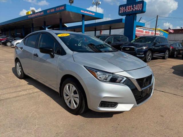2021 Nissan Versa S Xtronic CVT for sale in Houston, TX