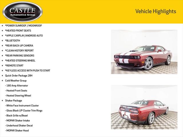 2022 Dodge Challenger R/T 2022 Dodge Challenger R/T