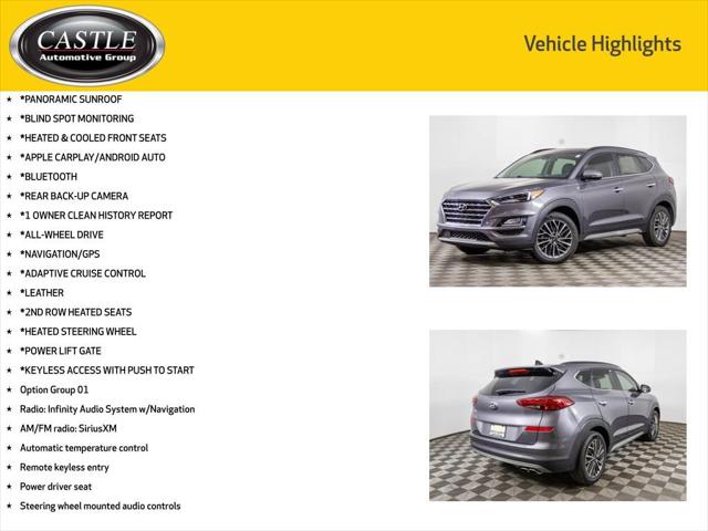 2021 Hyundai Tucson Ultimate 2021 Hyundai Tucson Ultimate