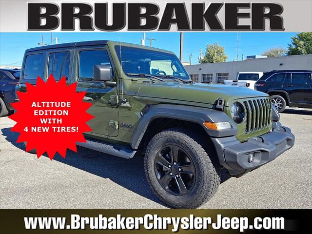 2021 Jeep Wrangler Unlimited Sport Altitude 4x4 2021 Jeep Wrangler Unlimited Sport Altitude 4x4