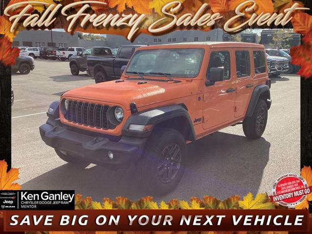 2025 Jeep Wrangler WRANGLER 4-DOOR SPORT S 2025 Jeep Wrangler WRANGLER 4-DOOR SPORT S