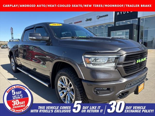 2021 RAM 1500 Laramie Crew Cab 4x4 64 Box 2021 RAM 1500 Laramie Crew Cab 4x4 64 Box
