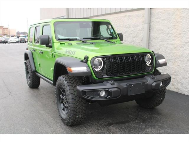 2026 Jeep Wrangler WRANGLER 4-DOOR WILLYS 2026 Jeep Wrangler WRANGLER 4-DOOR WILLYS