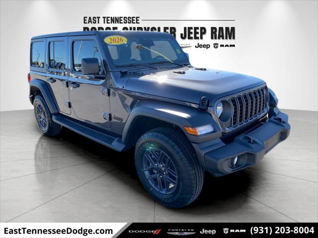 2026 Jeep Wrangler WRANGLER 4-DOOR SPORT S 2026 Jeep Wrangler WRANGLER 4-DOOR SPORT S