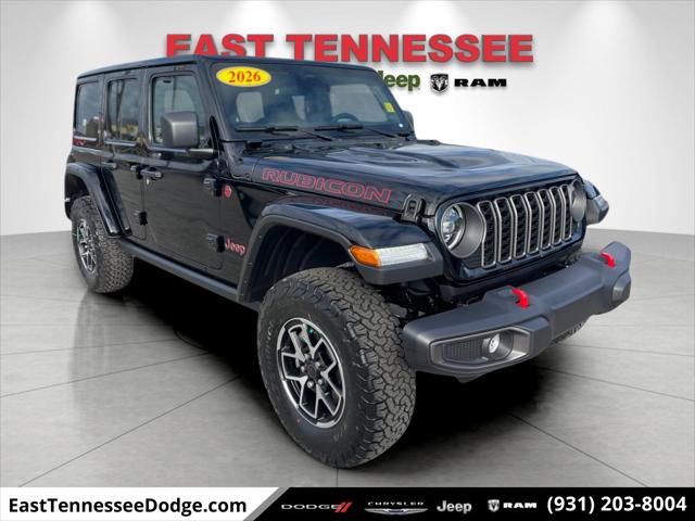 2026 Jeep Wrangler WRANGLER 4-DOOR RUBICON 2026 Jeep Wrangler WRANGLER 4-DOOR RUBICON