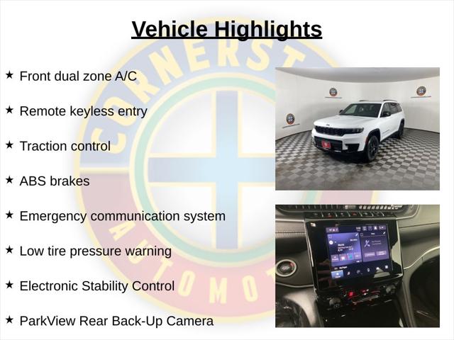 2025 Jeep Grand Cherokee GRAND CHEROKEE L ALTITUDE 4X4