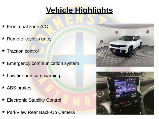 2025 Jeep Grand Cherokee GRAND CHEROKEE L ALTITUDE 4X4