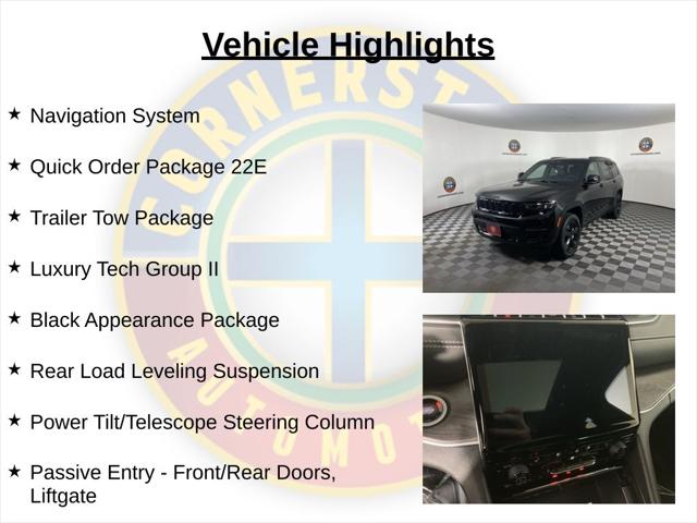 2025 Jeep Grand Cherokee GRAND CHEROKEE L LIMITED 4X4