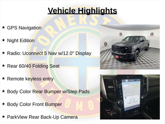 2025 RAM Ram 1500 RAM 1500 BIG HORN CREW CAB 4X4 57 BOX