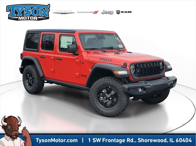 2026 Jeep Wrangler WRANGLER 4-DOOR WILLYS 2026 Jeep Wrangler WRANGLER 4-DOOR WILLYS