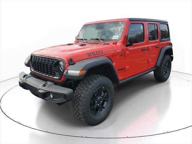 2026 Jeep Wrangler WRANGLER 4-DOOR WILLYS 2026 Jeep Wrangler WRANGLER 4-DOOR WILLYS