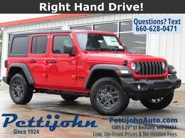2026 Jeep Wrangler 4-Door Sport RHD 4x4 2026 Jeep Wrangler 4-Door Sport RHD 4x4