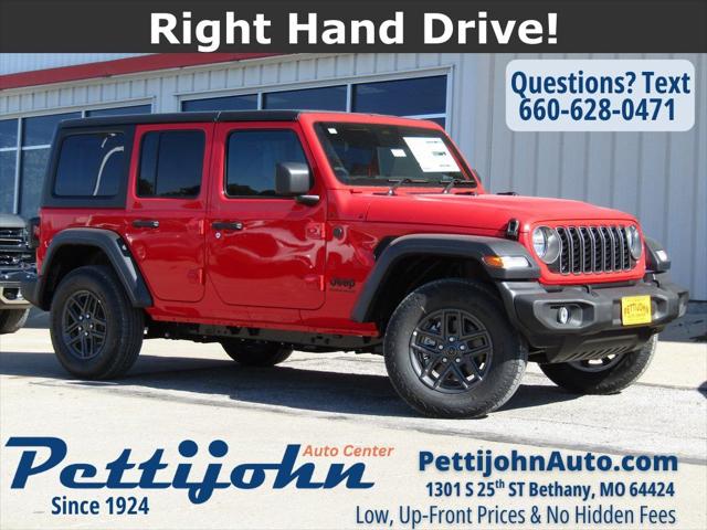 2026 Jeep Wrangler 4-Door Sport RHD 4x4