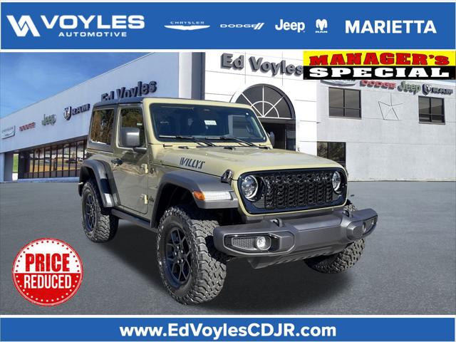 2026 Jeep Wrangler WRANGLER 2-DOOR WILLYS 2026 Jeep Wrangler WRANGLER 2-DOOR WILLYS