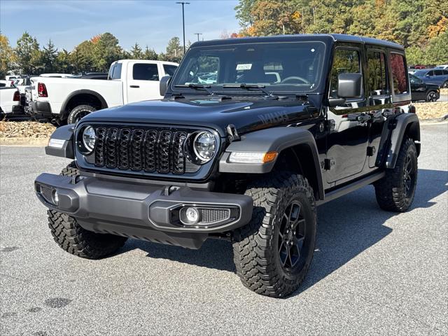 2026 Jeep Wrangler WRANGLER 4-DOOR WILLYS 2026 Jeep Wrangler WRANGLER 4-DOOR WILLYS