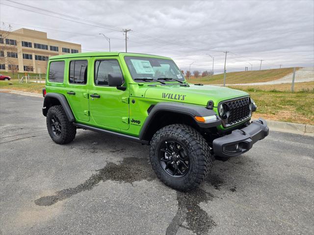 2026 Jeep Wrangler WRANGLER 4-DOOR WILLYS 2026 Jeep Wrangler WRANGLER 4-DOOR WILLYS