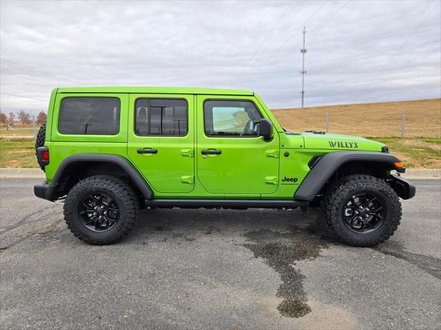 2026 Jeep Wrangler WRANGLER 4-DOOR WILLYS 2026 Jeep Wrangler WRANGLER 4-DOOR WILLYS