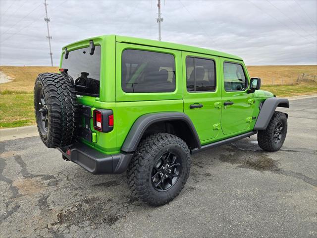 2026 Jeep Wrangler WRANGLER 4-DOOR WILLYS 2026 Jeep Wrangler WRANGLER 4-DOOR WILLYS