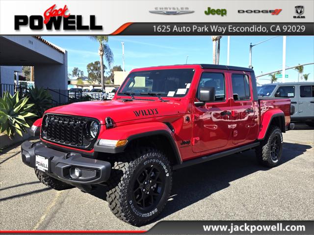 2026 Jeep Gladiator GLADIATOR WILLYS 4X4 2026 Jeep Gladiator GLADIATOR WILLYS 4X4