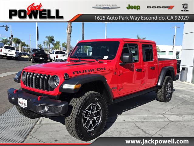 2025 Jeep Gladiator GLADIATOR RUBICON 4X4 2025 Jeep Gladiator GLADIATOR RUBICON 4X4