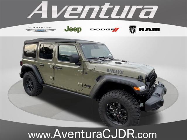 2026 Jeep Wrangler WRANGLER 4-DOOR WILLYS 2026 Jeep Wrangler WRANGLER 4-DOOR WILLYS