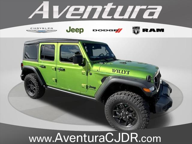2026 Jeep Wrangler WRANGLER 4-DOOR WILLYS 2026 Jeep Wrangler WRANGLER 4-DOOR WILLYS