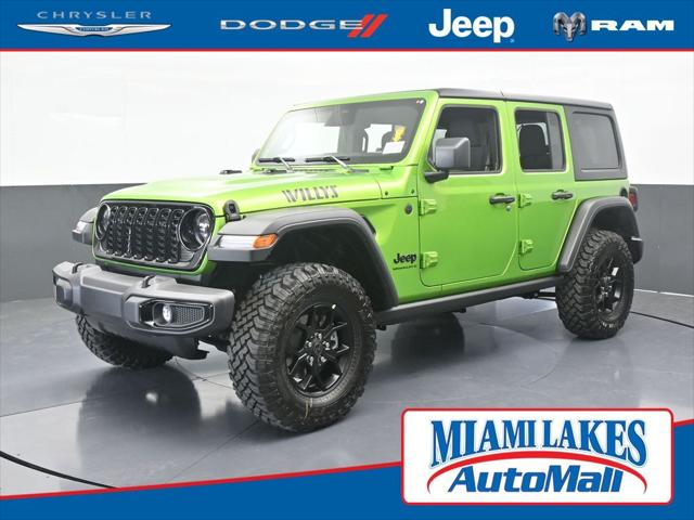 2026 Jeep Wrangler WRANGLER 4-DOOR WILLYS 2026 Jeep Wrangler WRANGLER 4-DOOR WILLYS