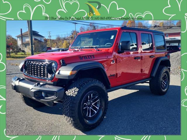 2026 Jeep Wrangler WRANGLER 4-DOOR WILLYS 2026 Jeep Wrangler WRANGLER 4-DOOR WILLYS