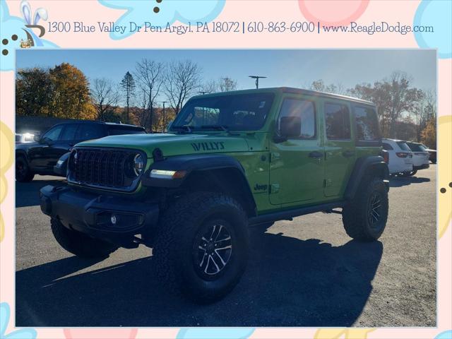 2026 Jeep Wrangler WRANGLER 4-DOOR WILLYS 2026 Jeep Wrangler WRANGLER 4-DOOR WILLYS