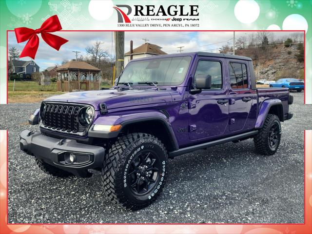 2026 Jeep Gladiator GLADIATOR WILLYS 4X4 2026 Jeep Gladiator GLADIATOR WILLYS 4X4