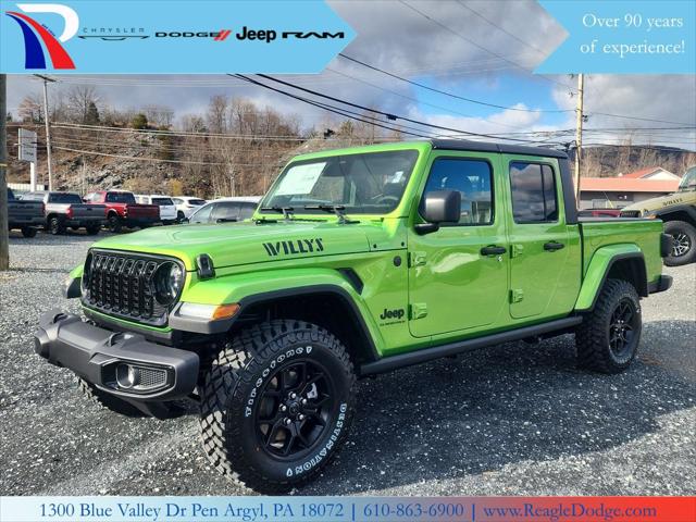 2026 Jeep Gladiator GLADIATOR WILLYS 4X4 2026 Jeep Gladiator GLADIATOR WILLYS 4X4